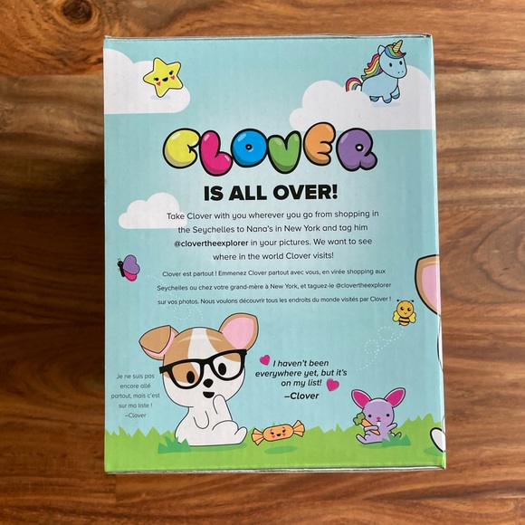 NWT Limited Edition Collectible Clover Too Faced Dog Plush Toy - Picture 3 of 5